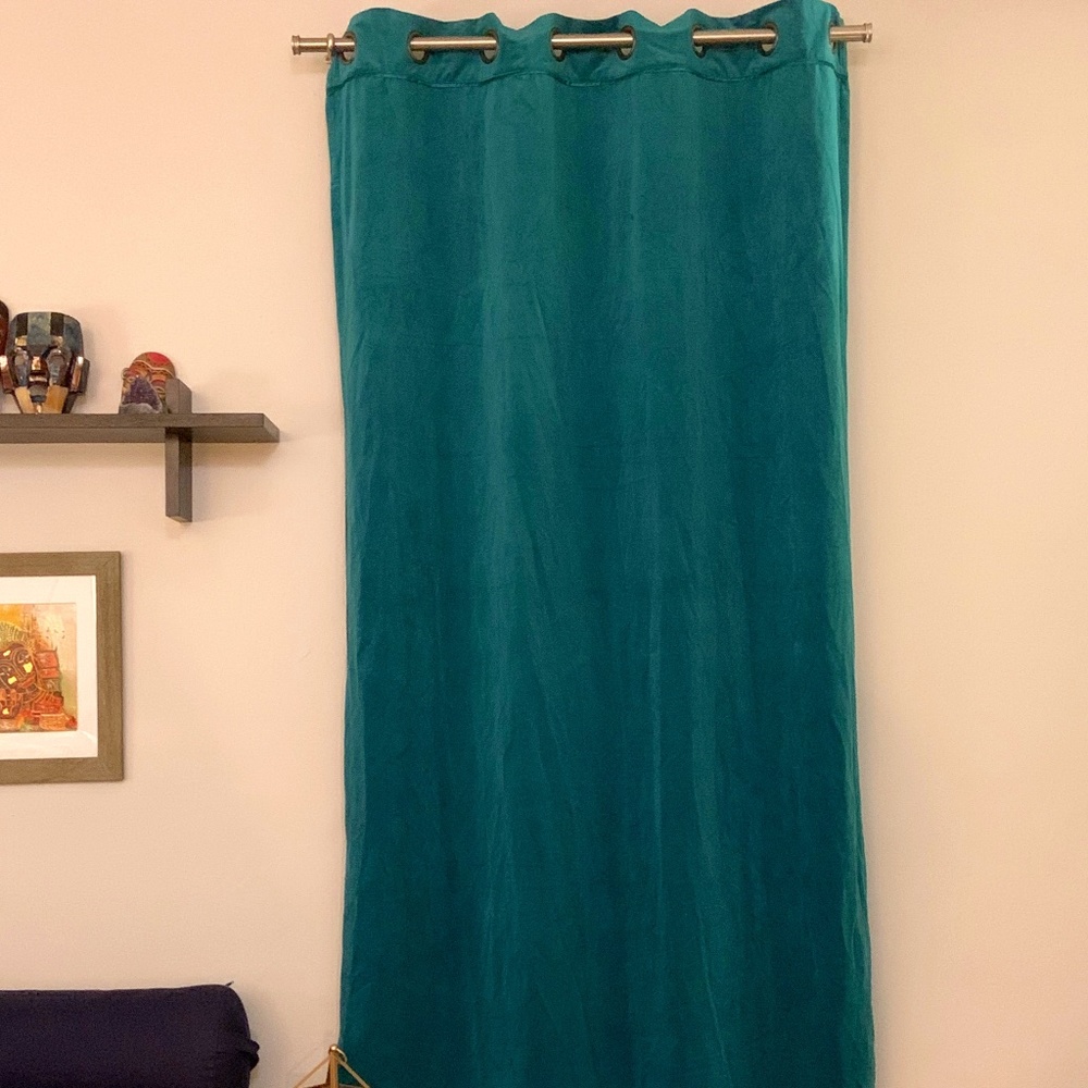 Pier1 Velvet Grommet Curtains Basically Brand New